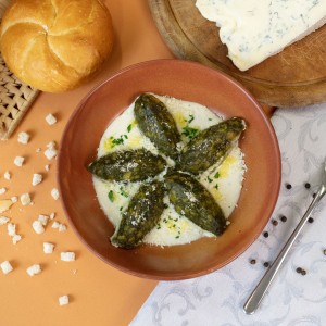 Strangolapreti con crema di...