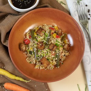 Insalata di cereali verdure...