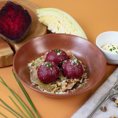 Canederlotti alla barbabietola con... Canederlotti alla barbabietola con...