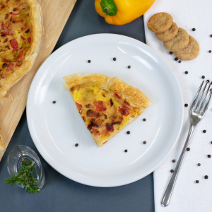 Torta salata con porri e...