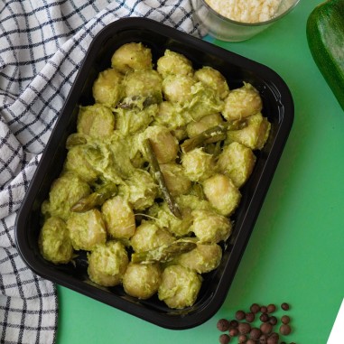 Gnocchi di patate con asparagi e... Gnocchi di patate con asparagi e...